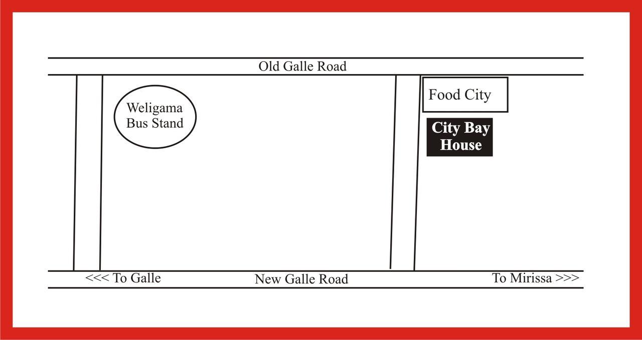 City Bay House 웰리가마 외부 사진